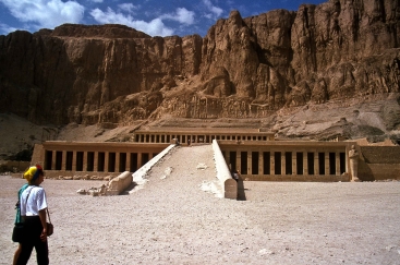 Tempel der Hatschepsut im Tal der Könige
